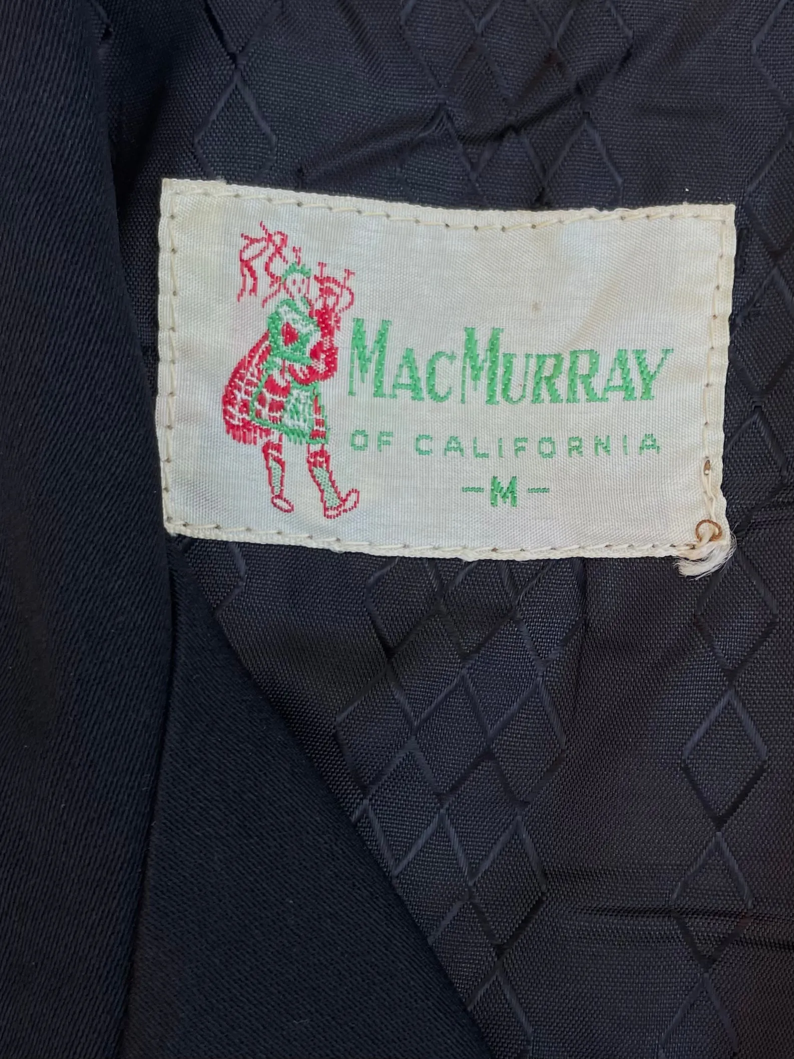 1950s MacMurray of California Western Rockabilly Embroidered Gabardine Fringe Trim Pearl Snap Jacket