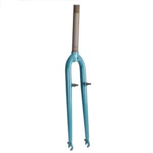 28" 1-1/8" Hybrid Bike Threaded Rigid Fork - Petrol Blue