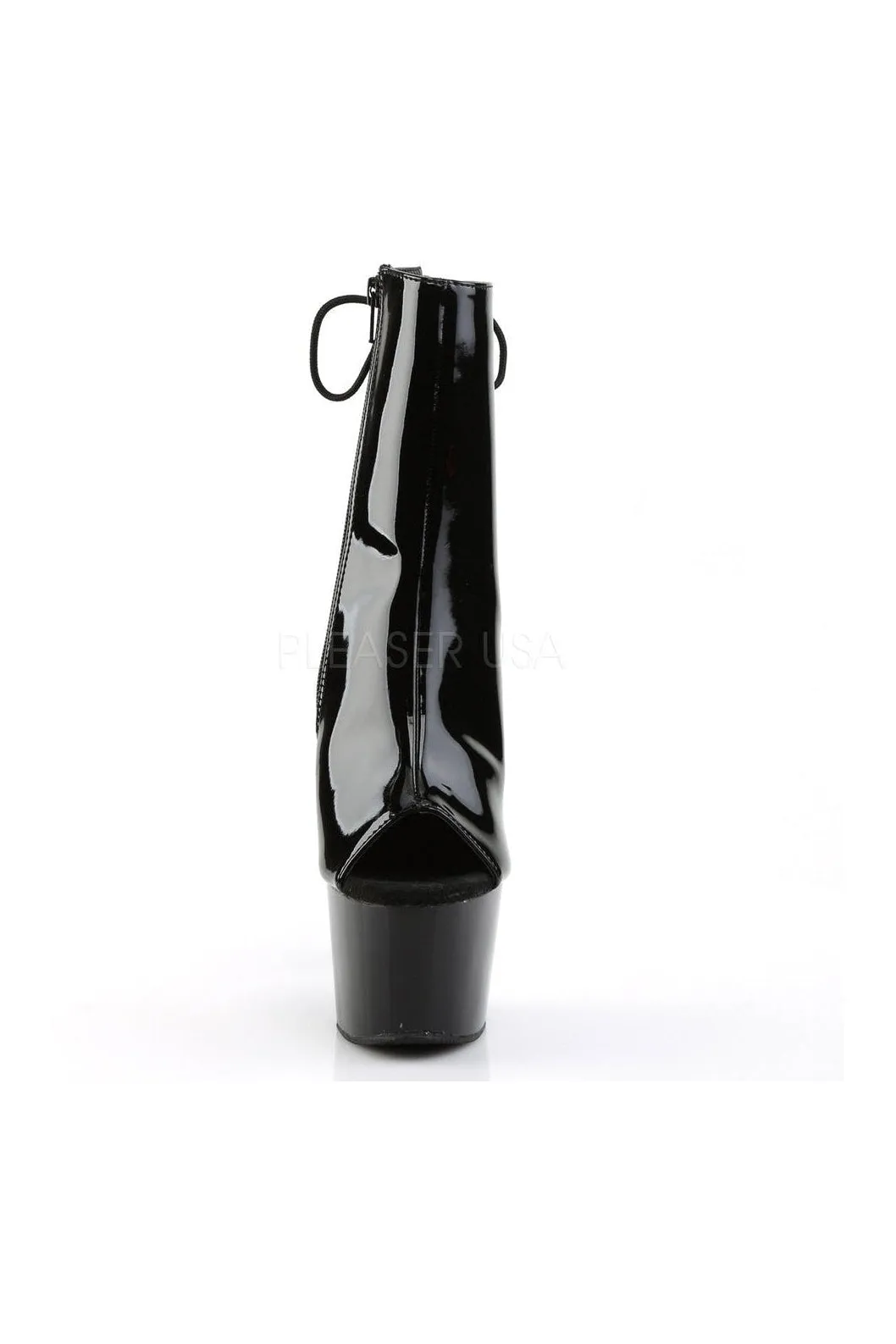 ADORE-1018 Platform Boot  | Black Patent