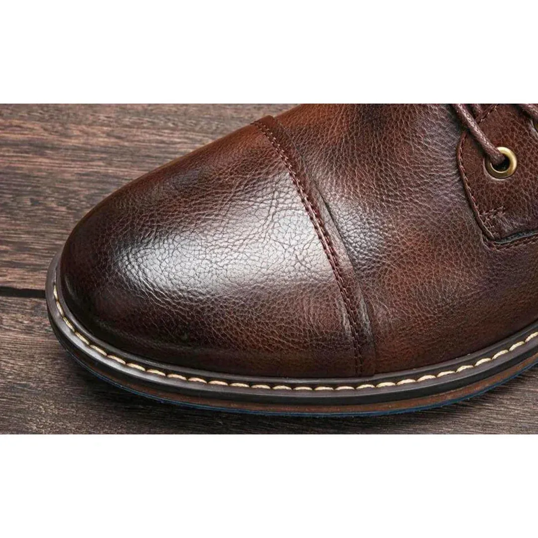 Alexander | Leather Oxford Boots