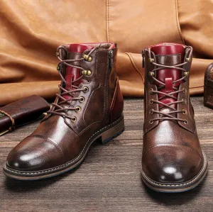 Alexander | Leather Oxford Boots