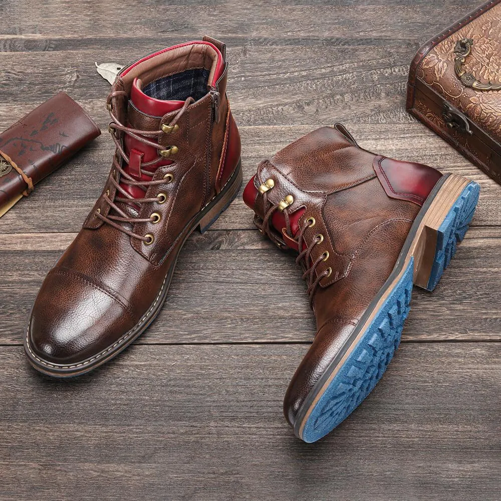 Alexander | Leather Oxford Boots