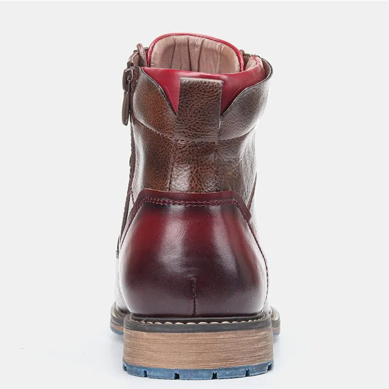 Alexander | Leather Oxford Boots