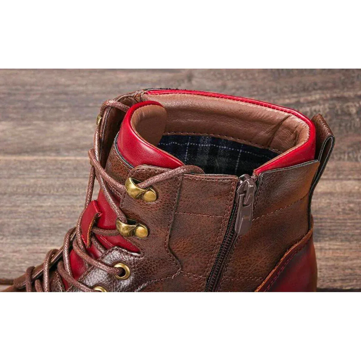 Alexander | Leather Oxford Boots