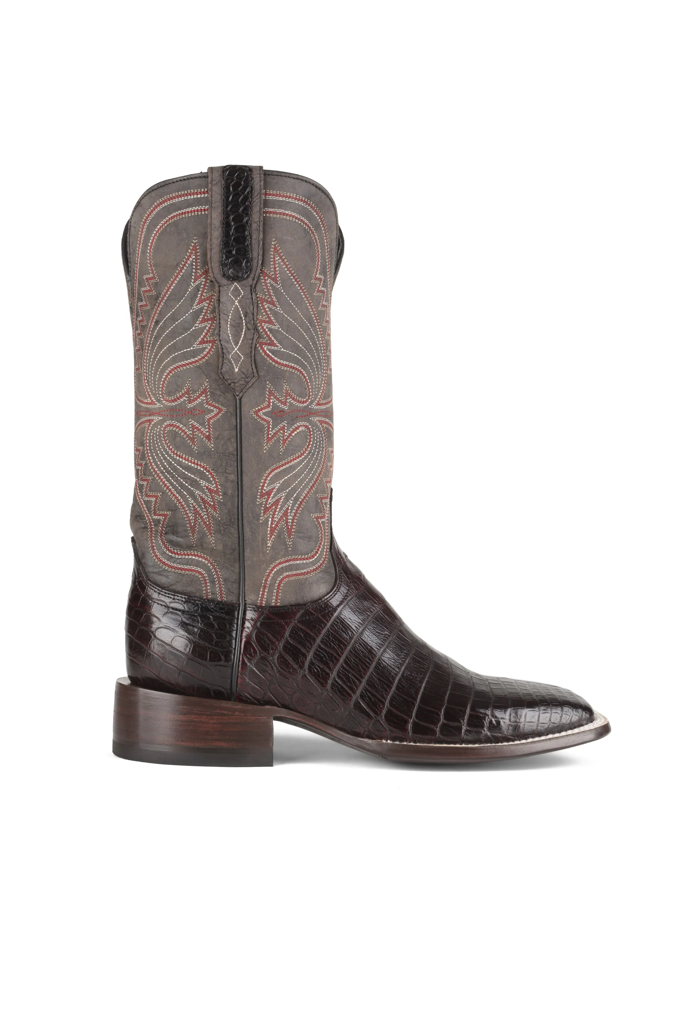 Amon - Square Toe - Black Cherry