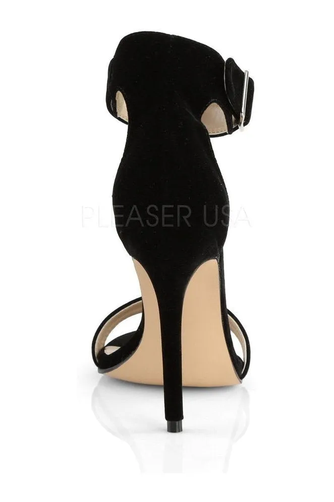 AMUSE-10 Sandal  | Black Velvet