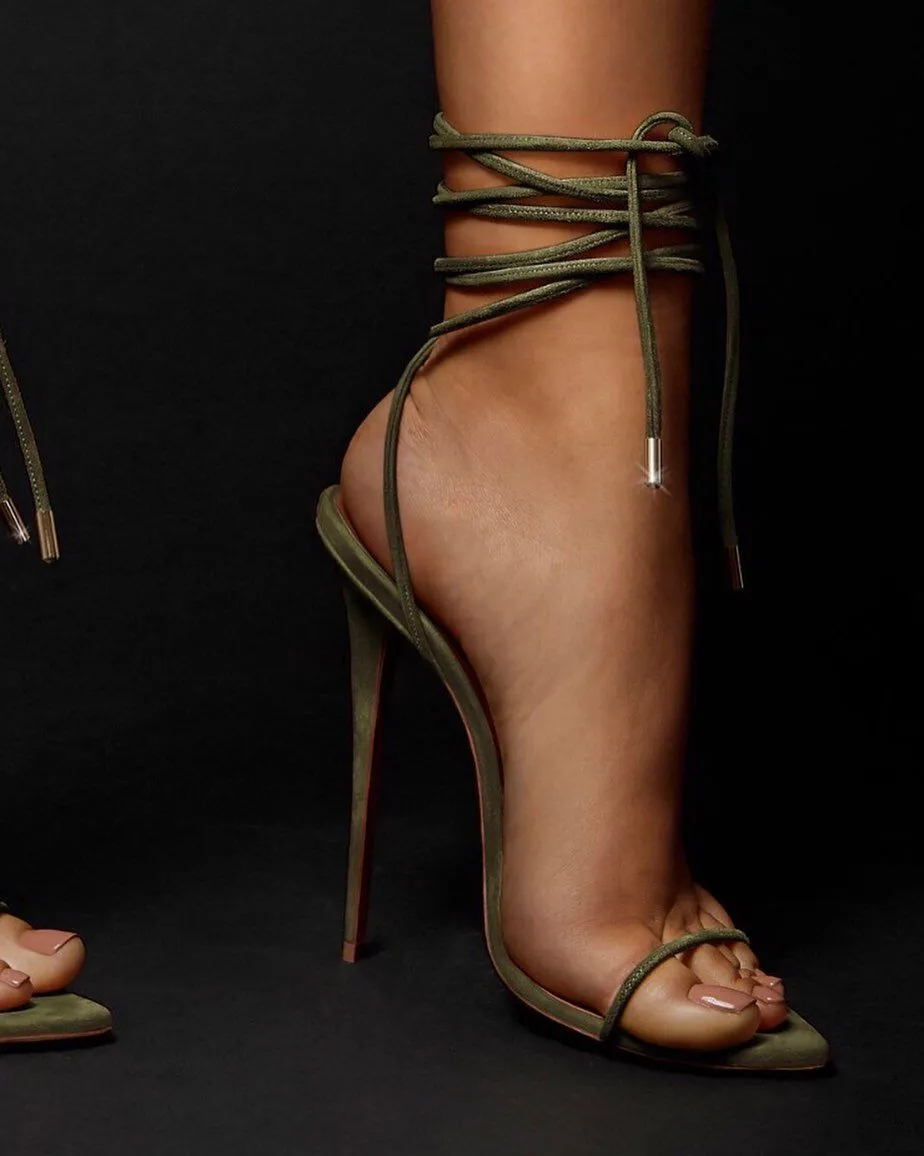 Ankle Tie Sandals