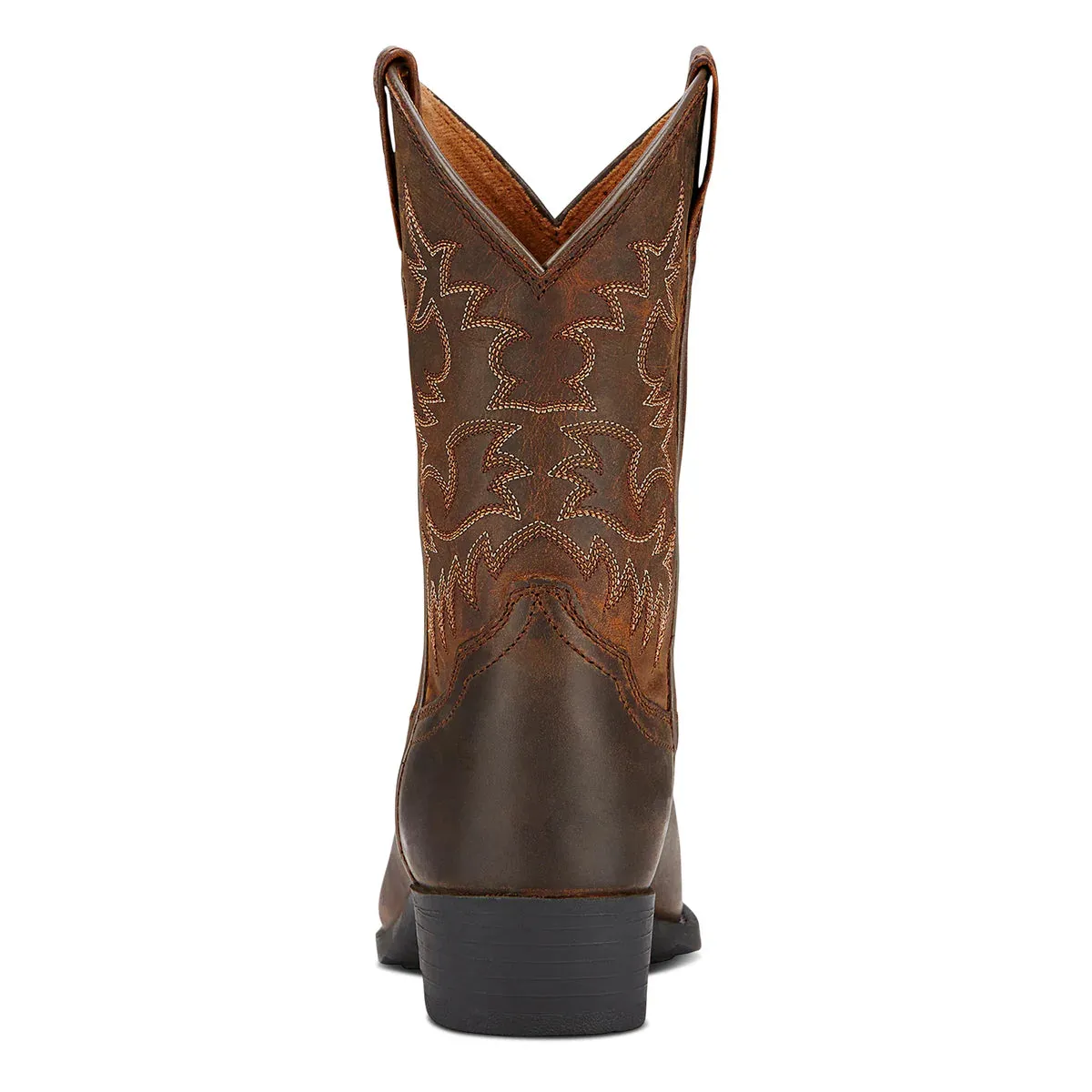 Ariat Kids Heritage Western Boots Distressed Brown