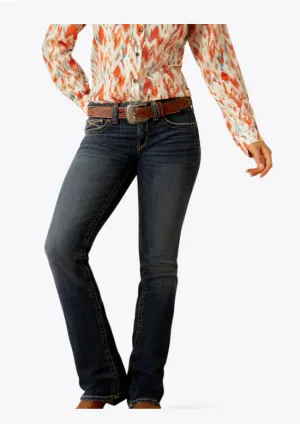 Ariat® Women's Mid Rise Lilla Boot Cut Denim Jeans