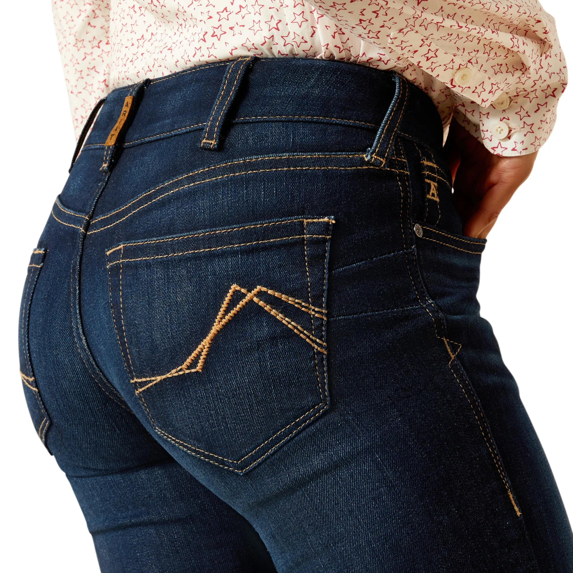 Ariat Women's Romana Mid Rise Boot Cut Jean