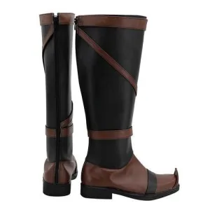Asami Sato Black Shoes Cosplay Boots