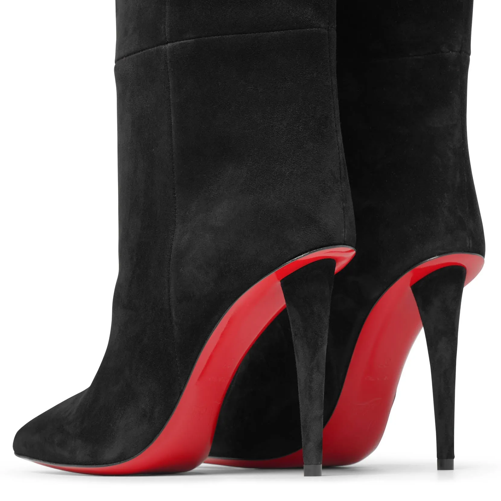 Astrilarge Botta 100 black suede boots