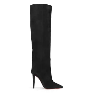 Astrilarge Botta 100 black suede boots