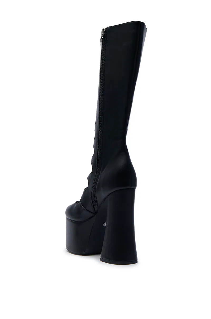 AZALEA WANG TOMLIN BLACK BOOT