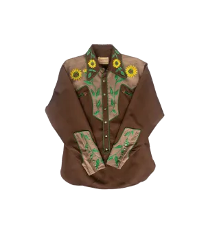 BAMxMC Vintage Frontex Rare Snap-Front Embroidered Shirt