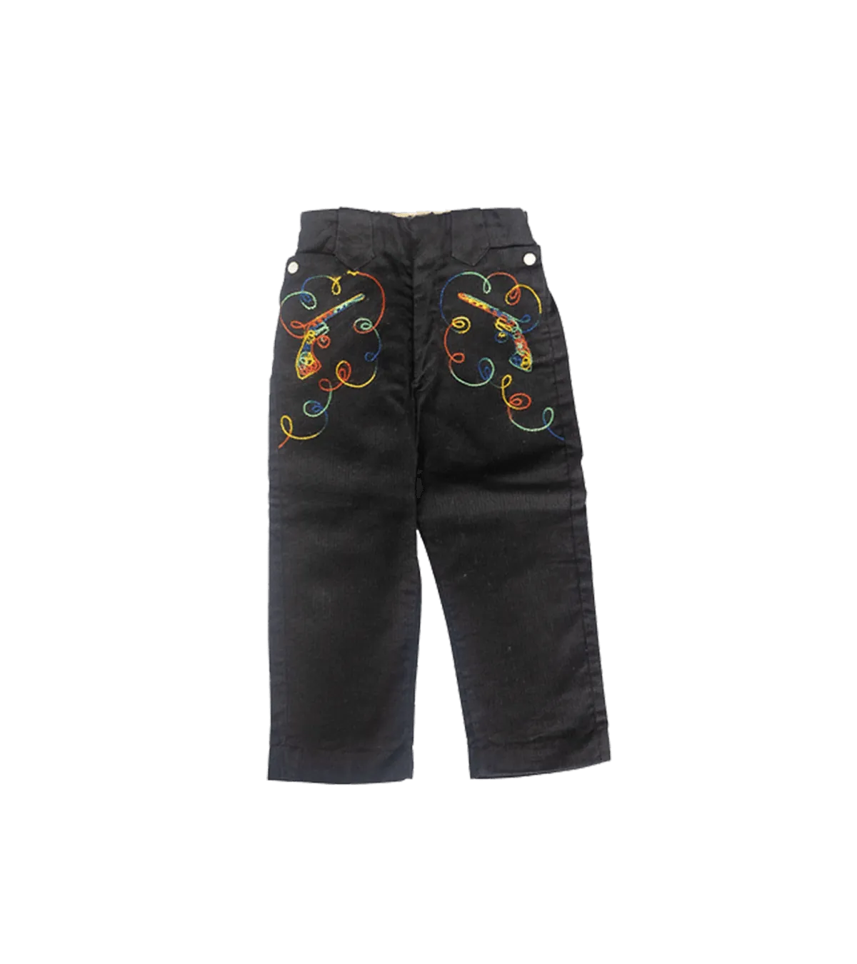 BAMxMC Vintage Santone Western Embroidered Children's Shirt and Pants