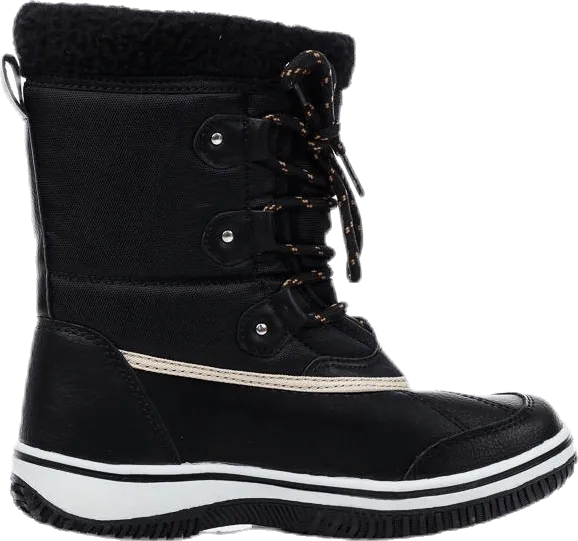 Bates Mid Cut Junior White/Black