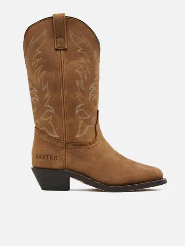 Baxter Ladies Distressed Western Boot