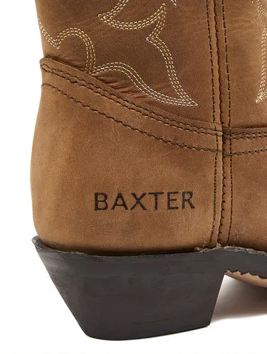 Baxter Ladies Distressed Western Boot