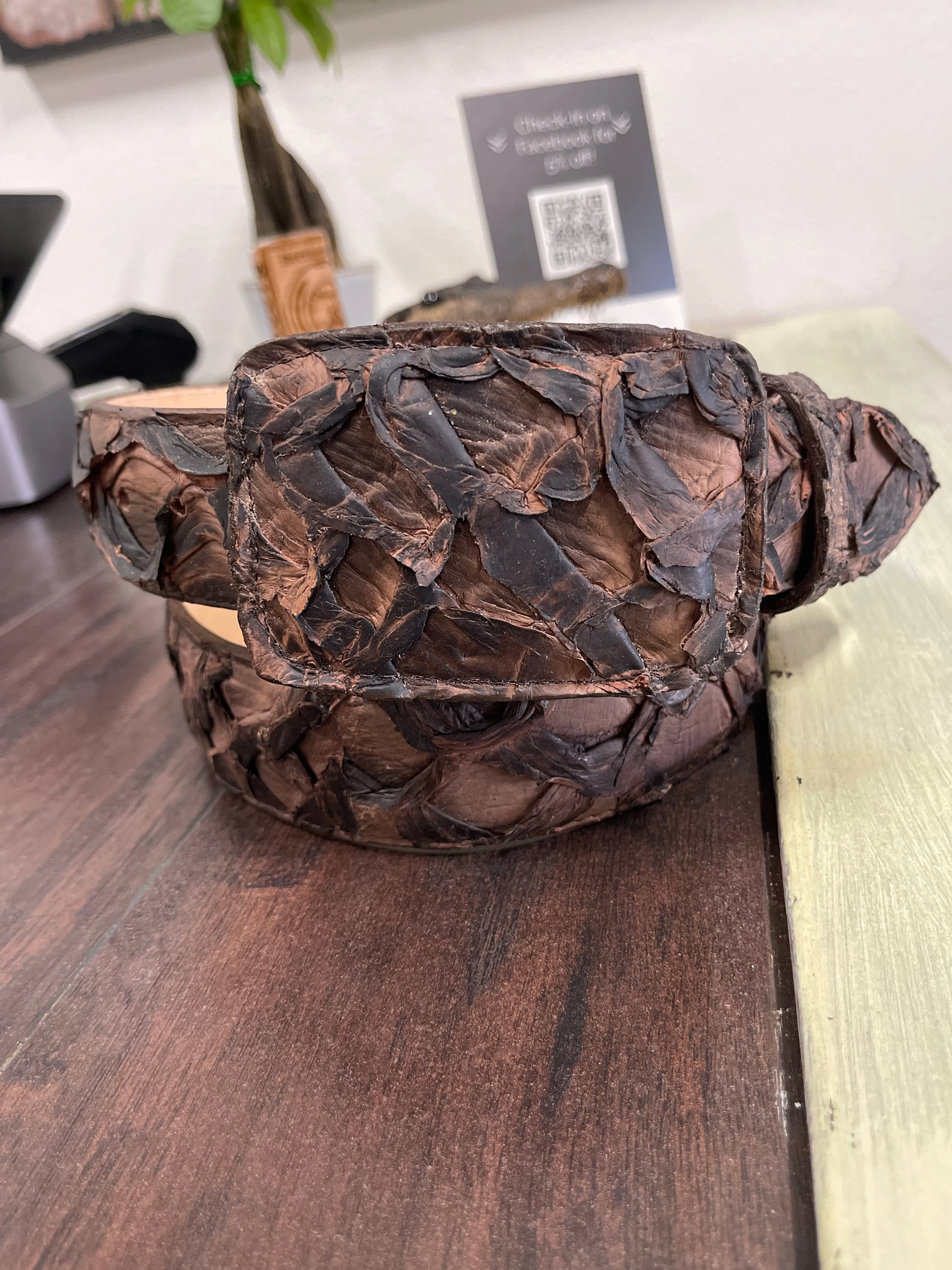 Belt PRR brown/black