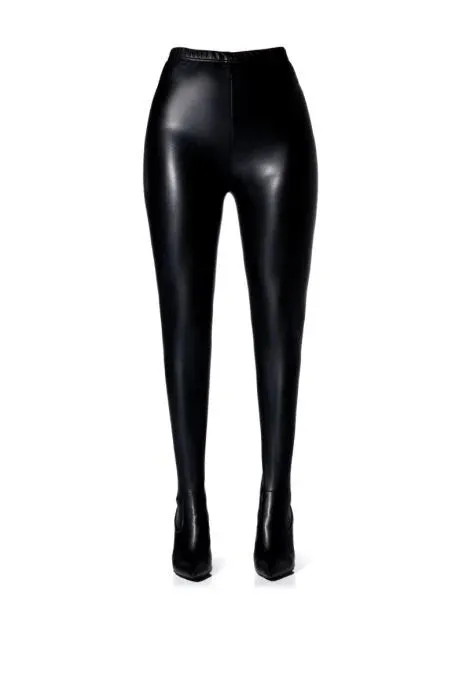 Black Stretch Pant Boot