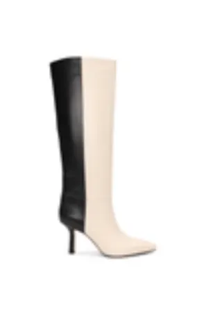 Bryn Max Calf High Two Tone Boot