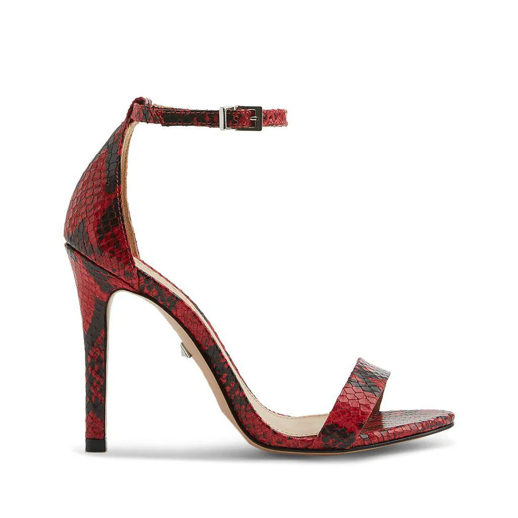 Cadey Lee Open Toe Sandal Scarlet