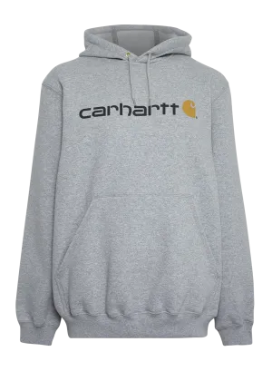 Carhartt signature logo sweater heather grey 100074