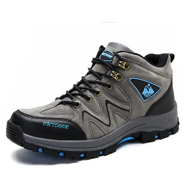 Clorts Waterproof Hiking Boots Mid-cut Mountain Shoes