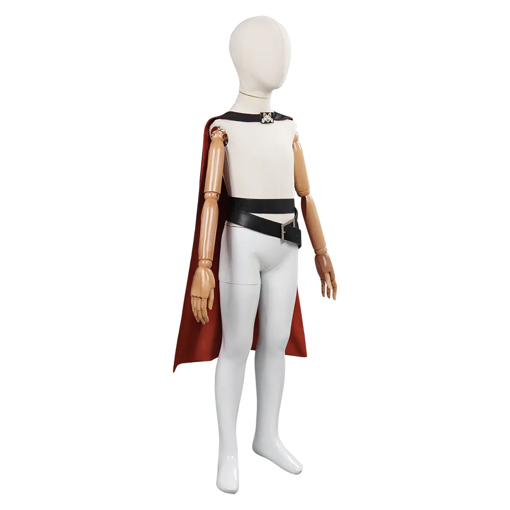 cosplay Kids Children Puss in Boots The Last Wish Cosplay Costume Cloak Belt Halloween Carnival Party Suit Puss in Boots The Last Wish