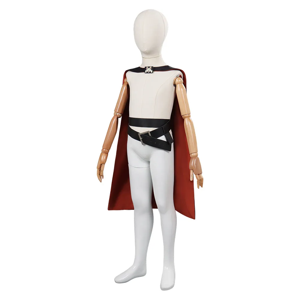 cosplay Kids Children Puss in Boots The Last Wish Cosplay Costume Cloak Belt Halloween Carnival Party Suit Puss in Boots The Last Wish
