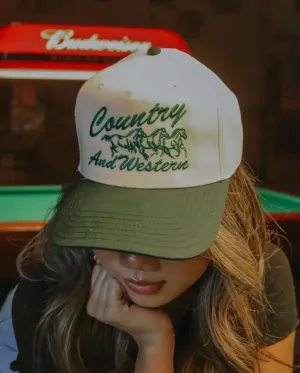Country and Western - Embroidered Hat