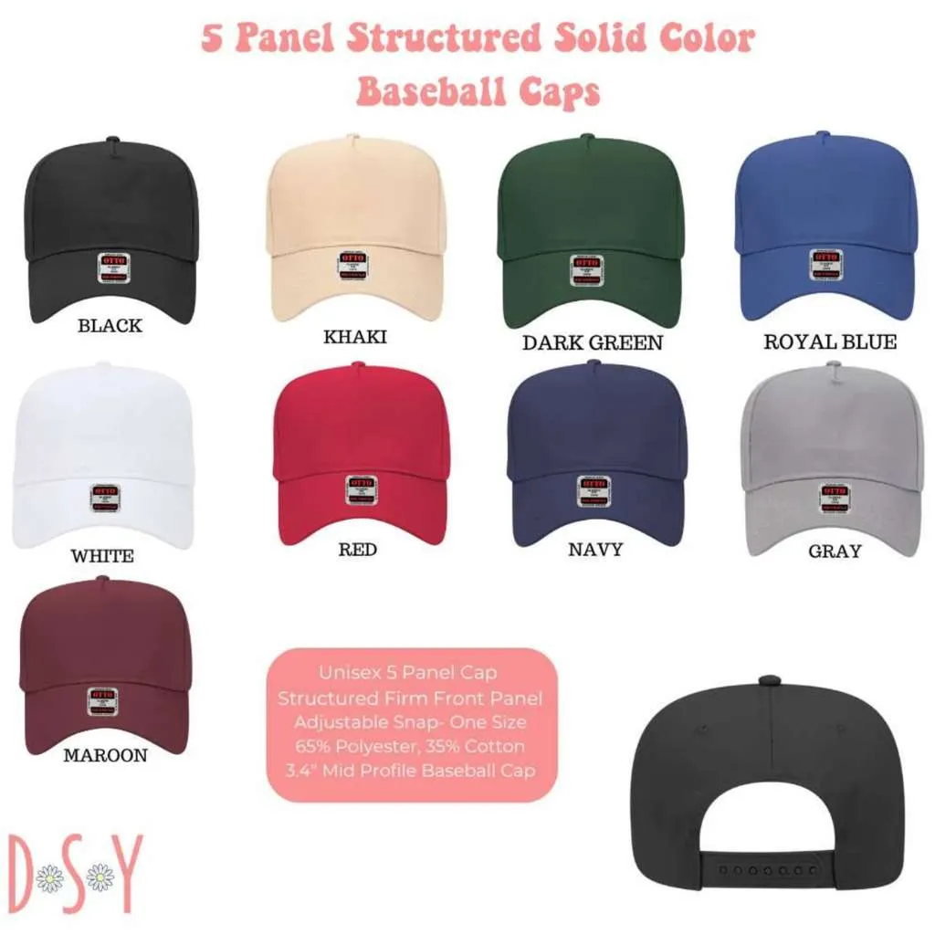 Cowgirl Boots 5 Panel Baseball Hat
