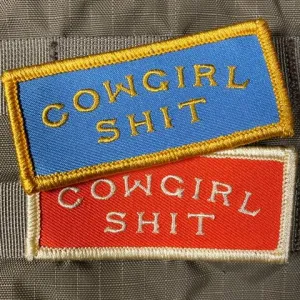 COWGIRL SHIT MORALE PATCH