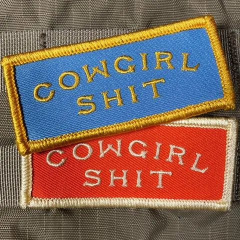 COWGIRL SHIT MORALE PATCH