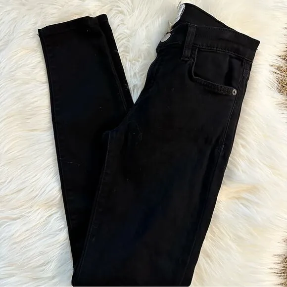 Current Elliott Black Stiletto Jeans size 25