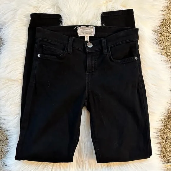 Current Elliott Black Stiletto Jeans size 25