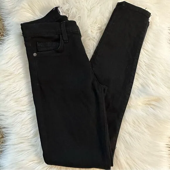 Current Elliott Black Stiletto Jeans size 25