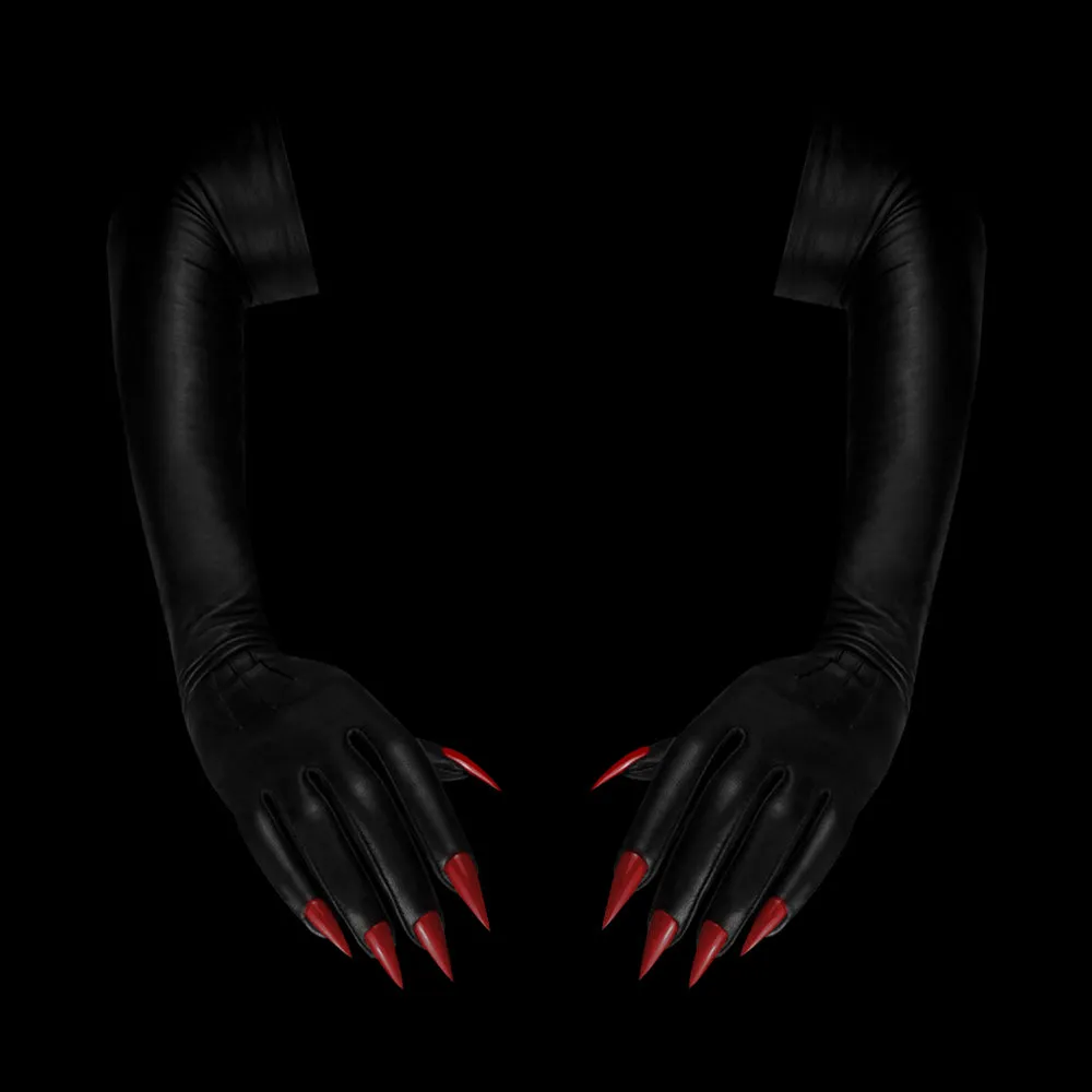 DAGGER OPERA NAIL GLOVES LONG