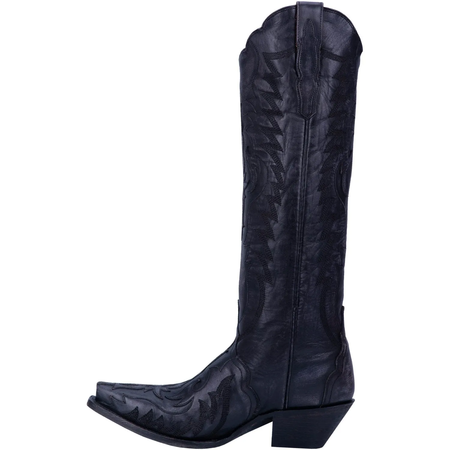 Dan Post Women's Hallie - Black Distressed