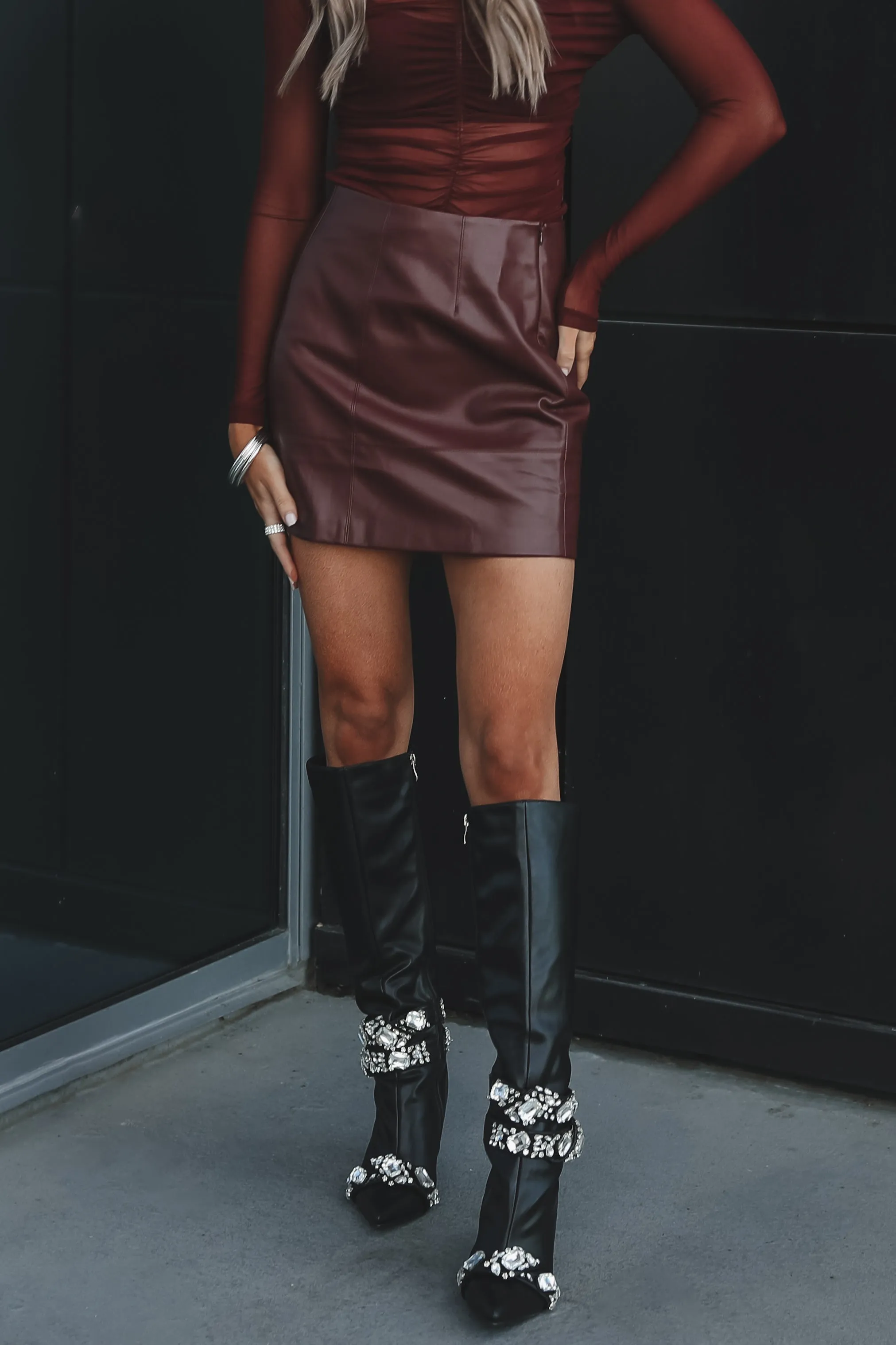 DEAL MINKPINK Kiara Mini Skirt