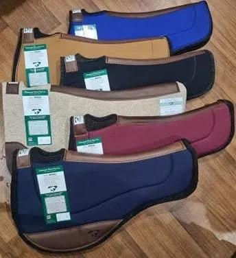 Diamond Wool Endurance Round 1inch Saddlepad (ER75)