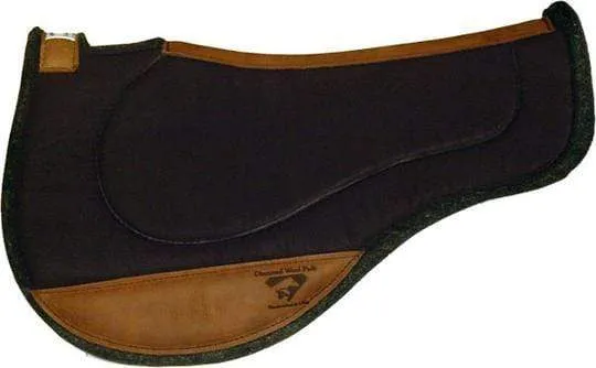 Diamond Wool Endurance Round 1inch Saddlepad (ER75)