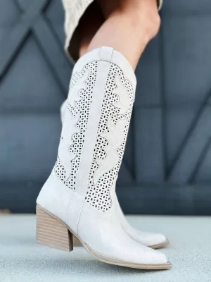 Dolce Vita Alamo Boots In Light Stone