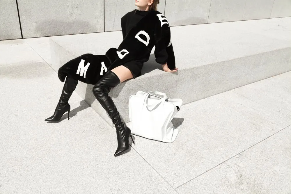 Dominique Boot BLACK PARIS