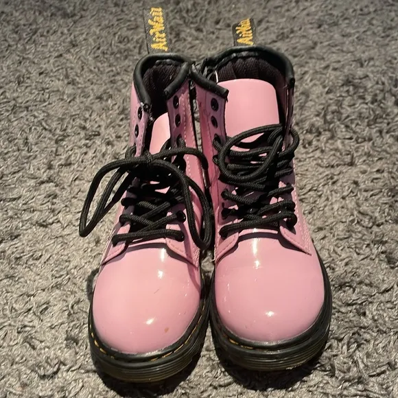 Dr martens pink boots