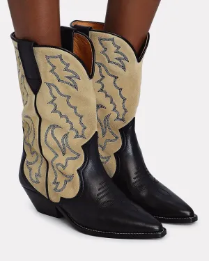 Duerto Embroidered Western Boots