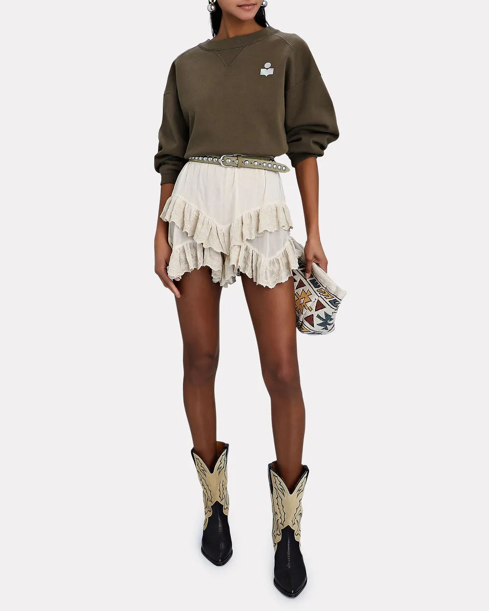 Duerto Embroidered Western Boots