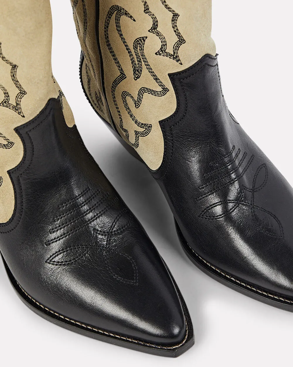 Duerto Embroidered Western Boots