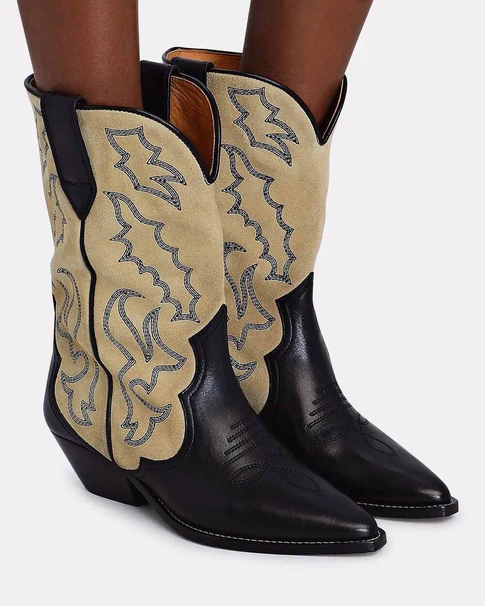 Duerto Embroidered Western Boots